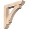 Ekena Millwork Imperial Slat Smooth Bracket w/ Offset Brace, Douglas Fir, 7 1/2"W x 38"D x 38"H BKT0806X38X38IMP06SDF - alternate 1